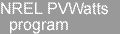 NREL PVWatts program button